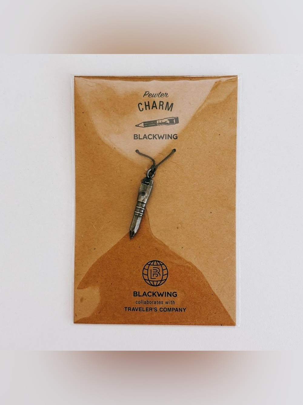 BLACKWING x Traveler's Company Limited Edition Pewter Pencil Charm